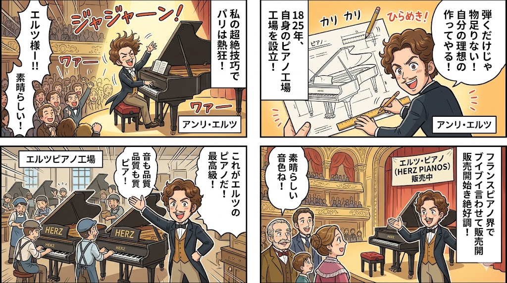 钢琴神童漫画故事 生成效果示例
