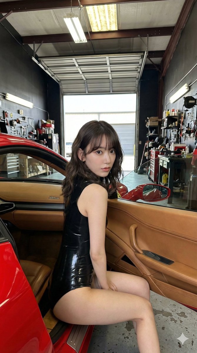 K-pop 偶像车库拍摄提示 生成效果示例