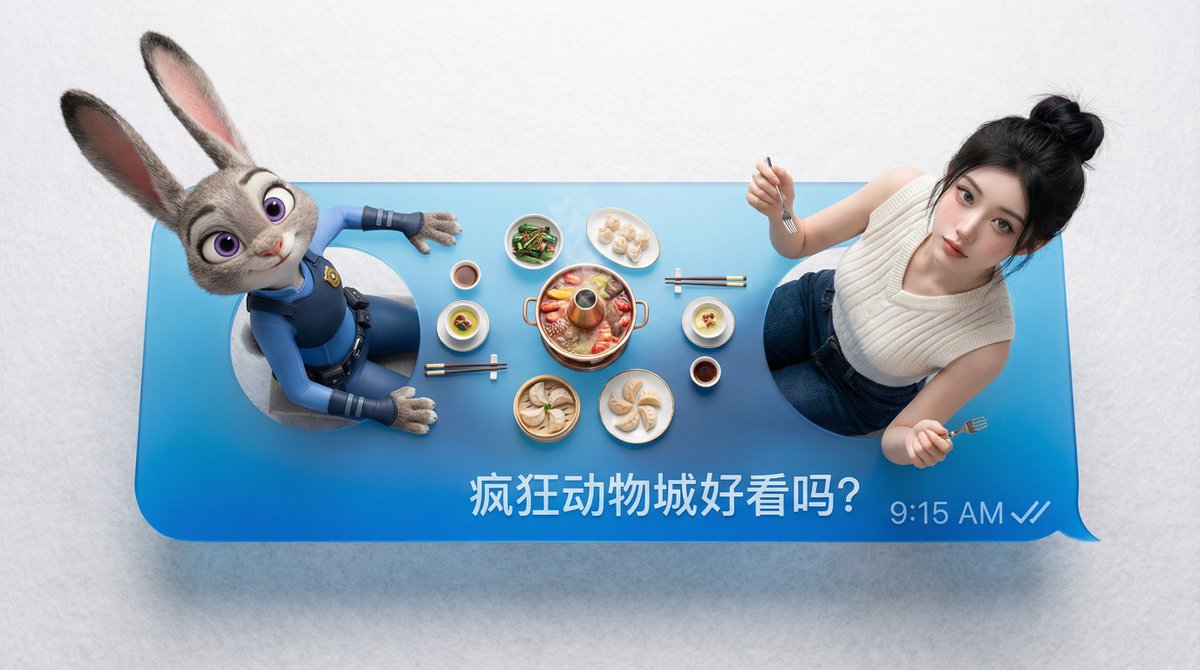 可定制聊天界面图像生成提示生成效果示例