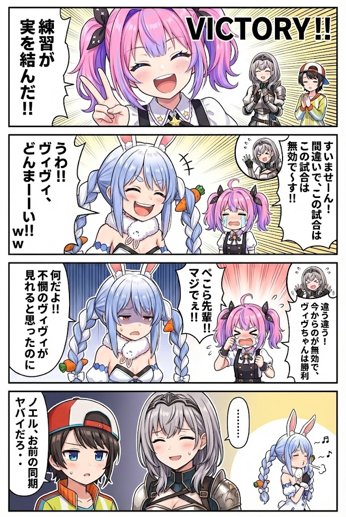 Hololive 角色生成 生成效果示例
