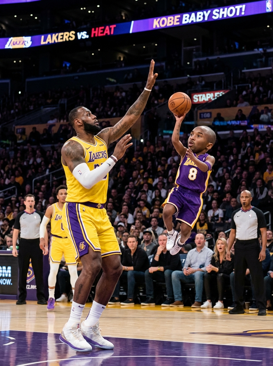 赤壁风格的NBA对决 生成效果示例