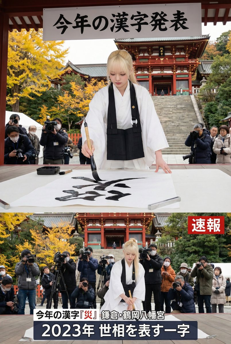 年度汉字公告图像提示（地理空间） 生成效果示例