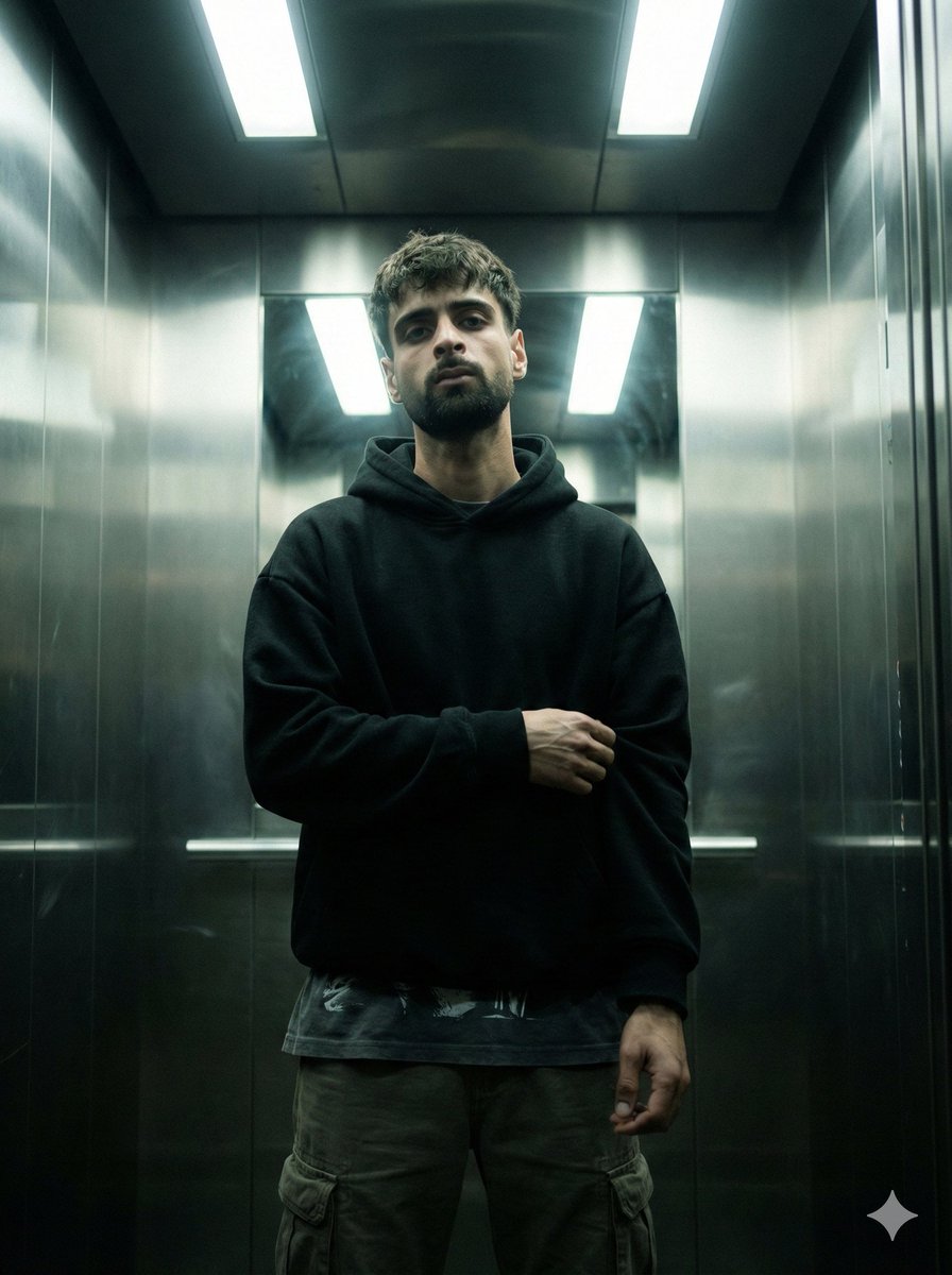 电梯里的电影城市现实主义 生成效果示例
