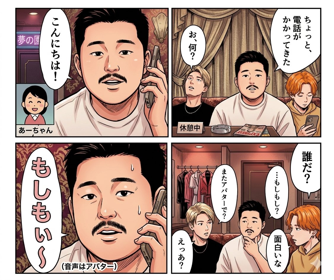4 面板漫画对话提示 生成效果示例