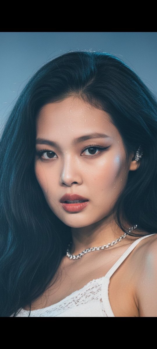 K-pop明星Jennie Kim舞台表演肖像 生成效果示例