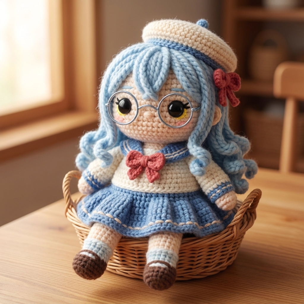 Amigurumi 风格转换提示 生成效果示例