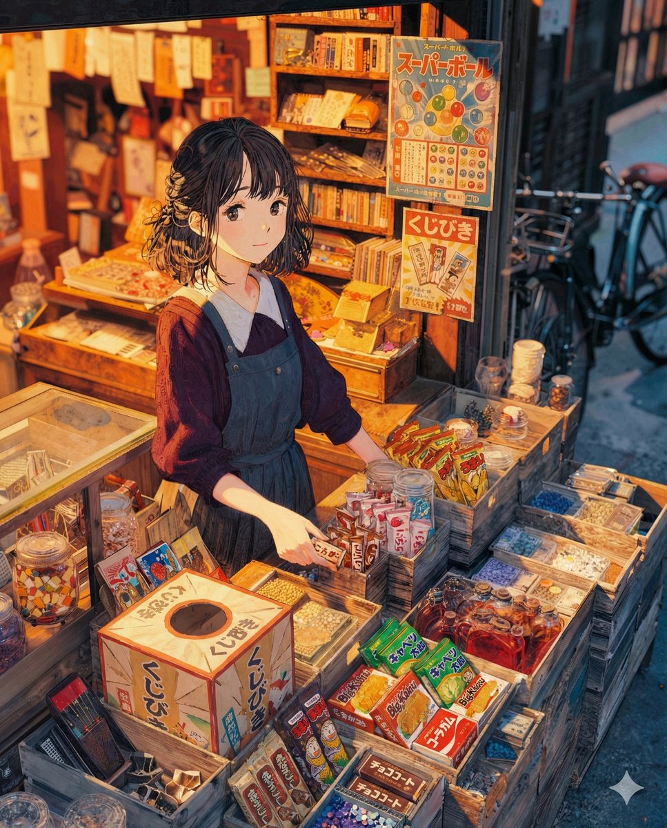 糖果店图像生成生成效果示例