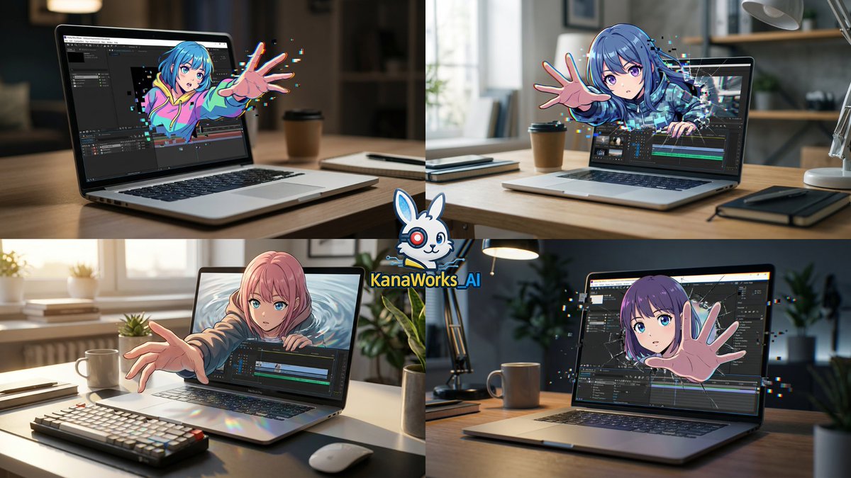 Nano Banana Pro 提示 Cross Dimensions 样式 生成效果示例