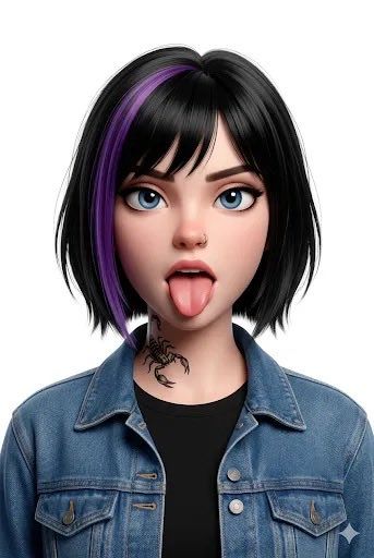 皮克斯风格 3D 人物肖像（男性和女性） 生成效果示例