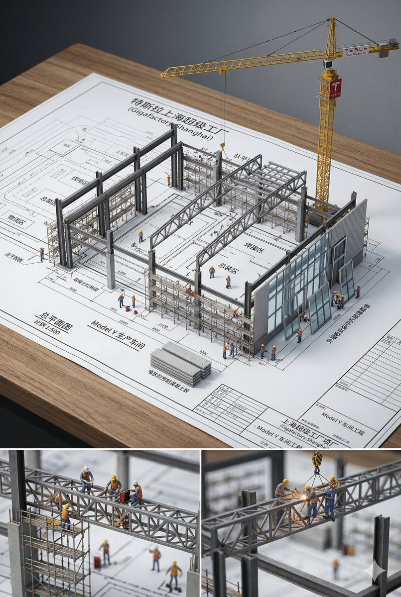 3D微型建筑蓝图 生成效果示例