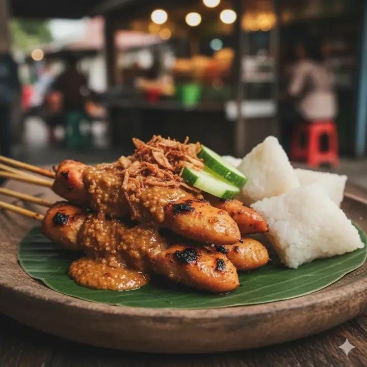 正宗印尼Nasi Tumpeng 美食摄影 生成效果示例