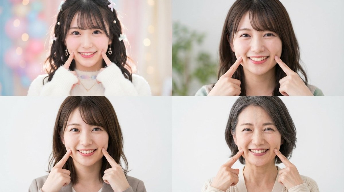 未来自我可视化提示（4格） 生成效果示例