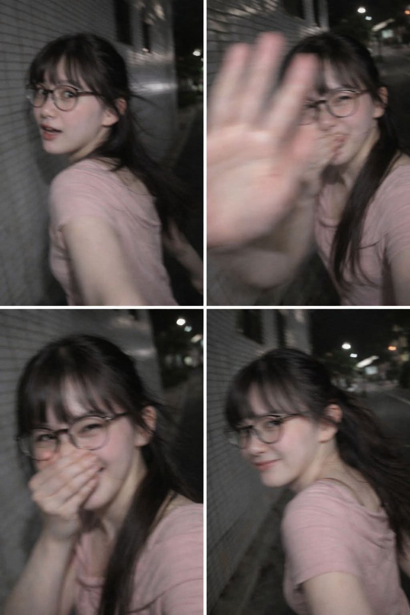 超真实自然抓拍夜间智能手机照片提示 生成效果示例