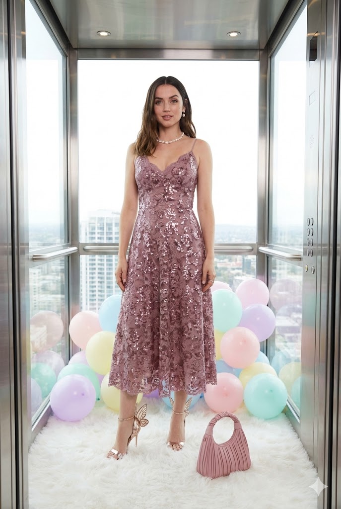Ana de Armas 超真实抖音审美提示 生成效果示例