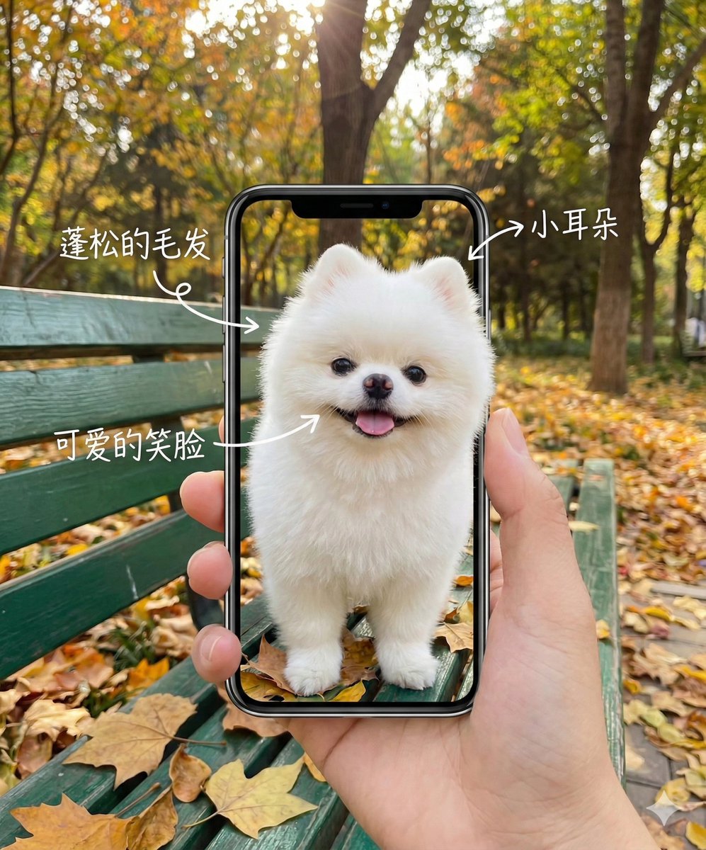 智能手机屏幕错觉肖像模板 生成效果示例