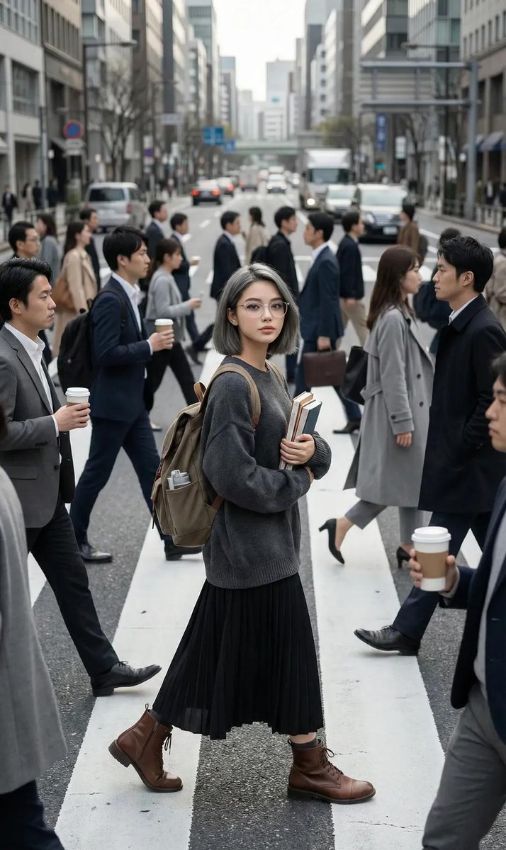 带有运动模糊的电影街头摄影 生成效果示例