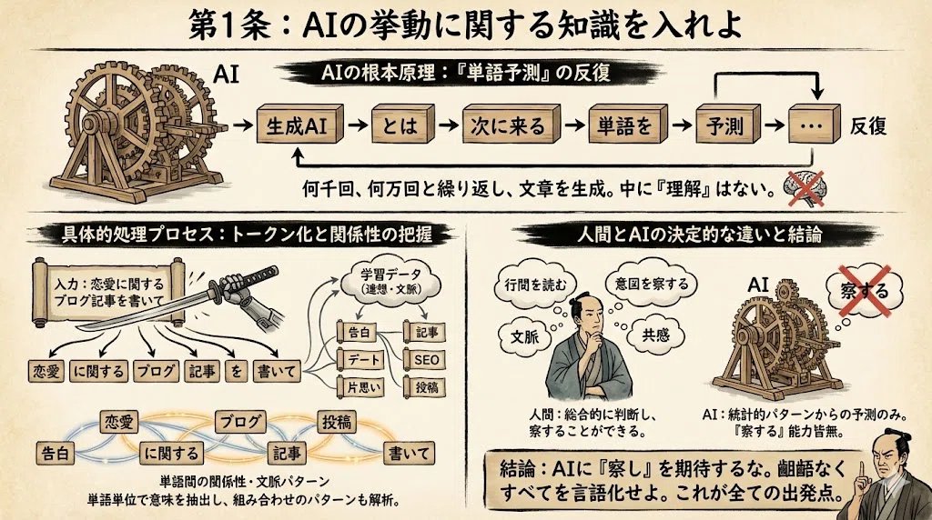 来自参考信息的信息图，带有经典日语字体生成效果示例