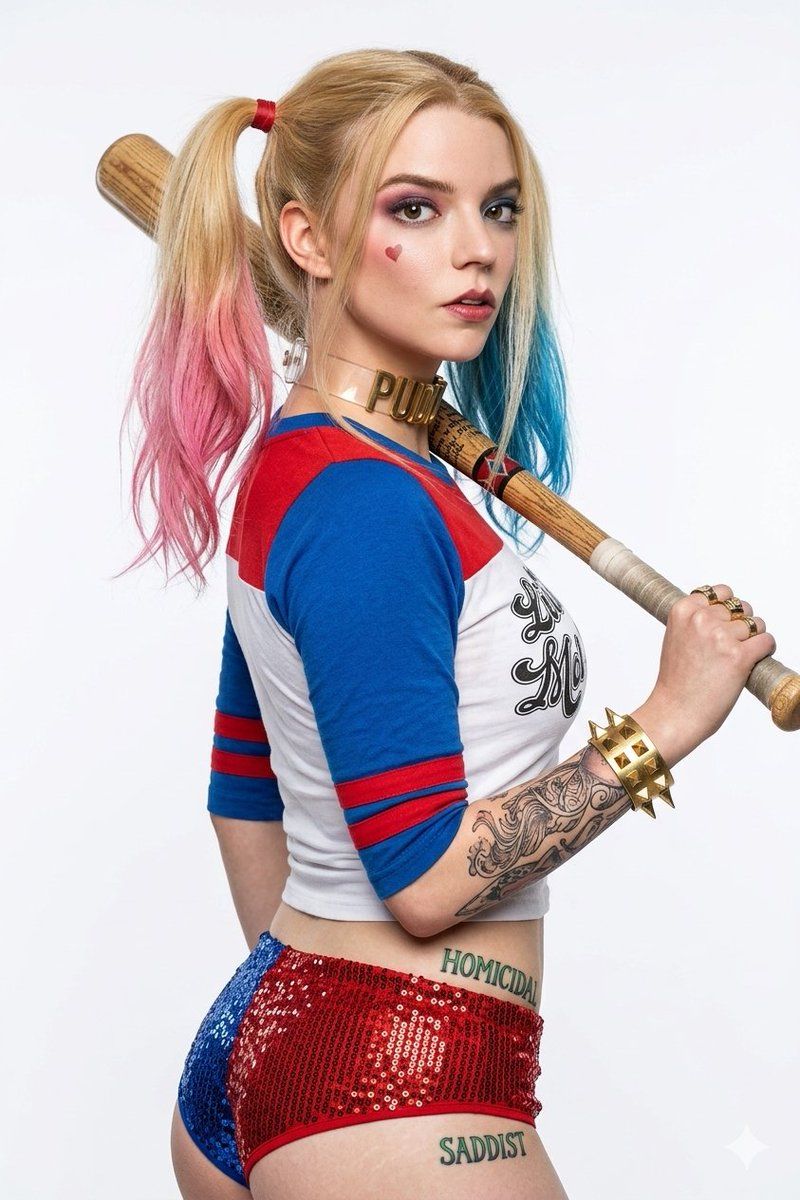 哈莉·奎恩 Cosplay 增强器 生成效果示例