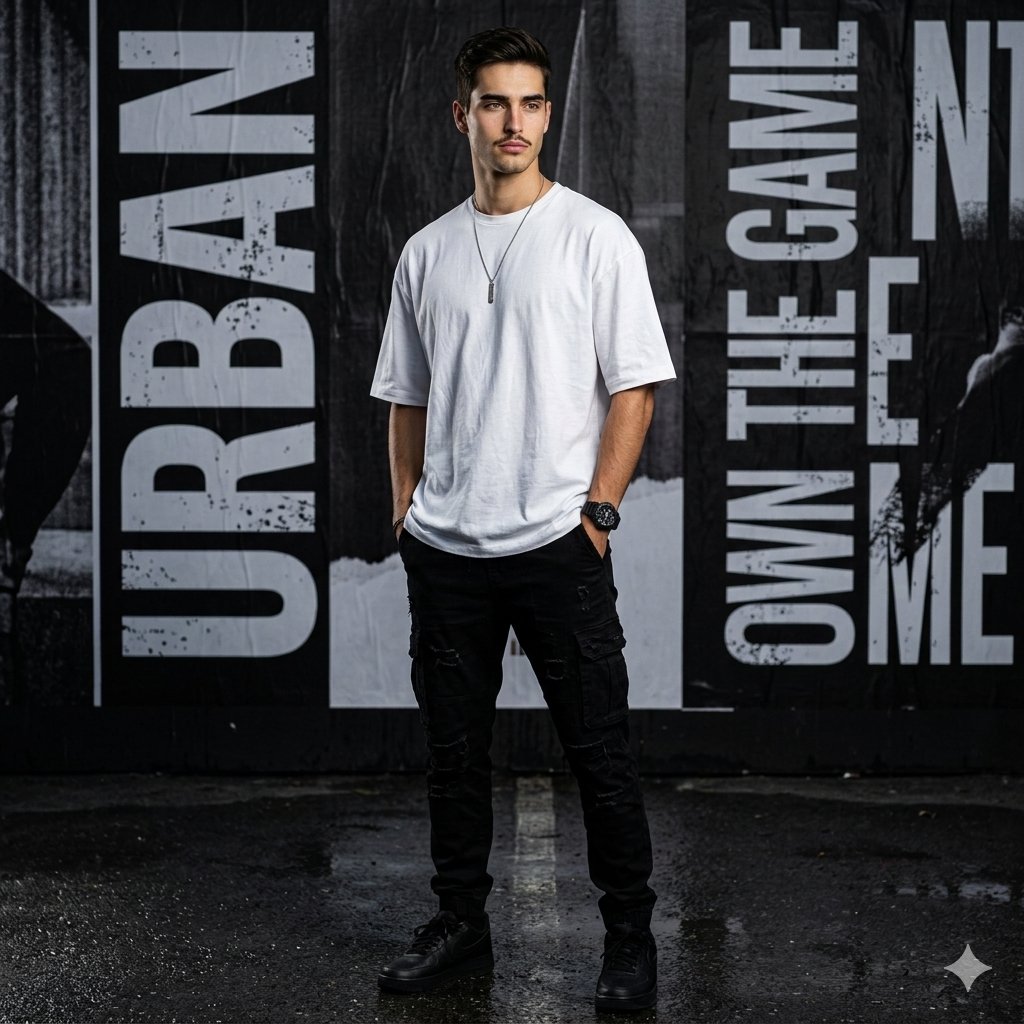 Urban Noir 时尚编辑 生成效果示例