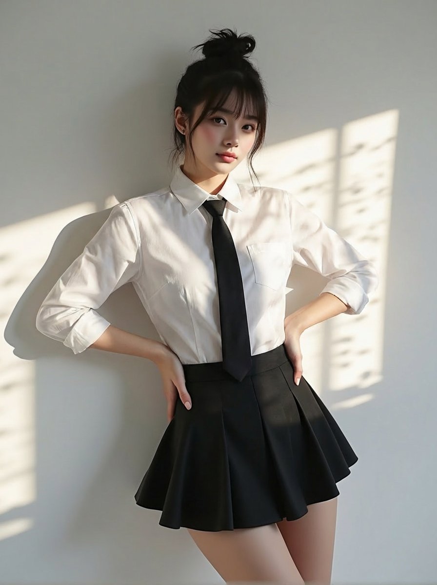 更换服装以匹配参考服装 生成效果示例