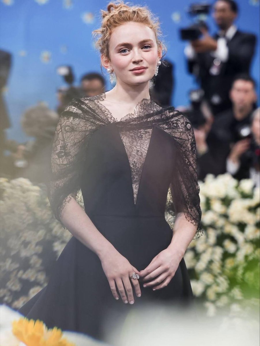 Sadie Sink 红毯晚会肖像生成效果示例