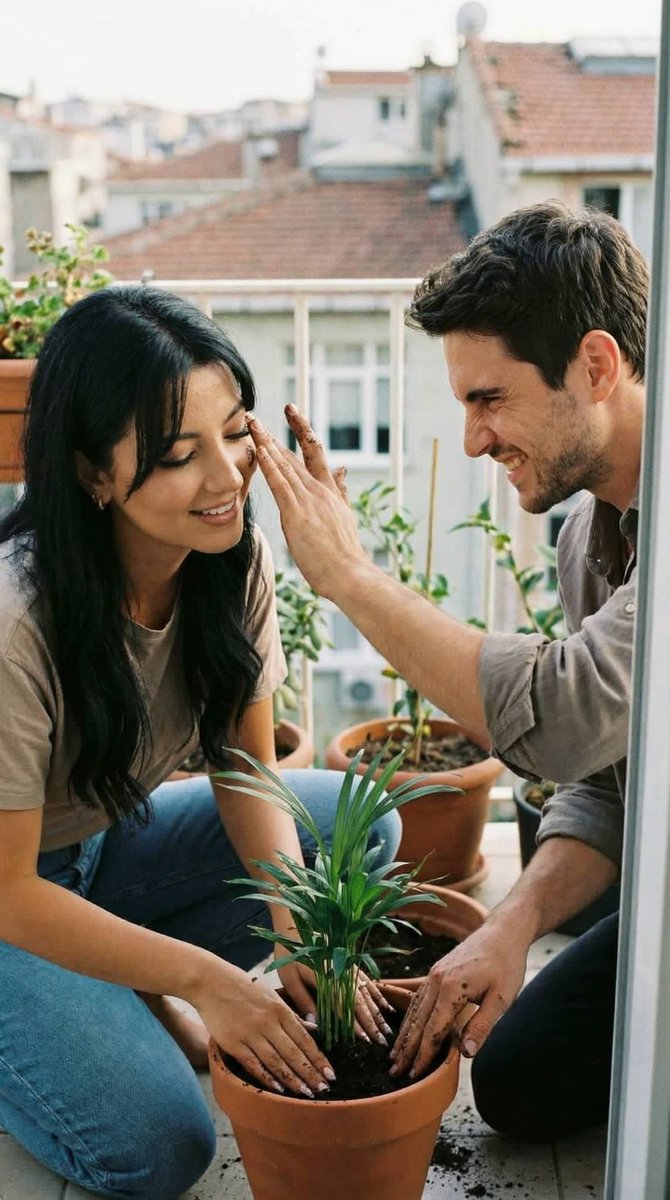真实照片真实植物种植场景提示 生成效果示例