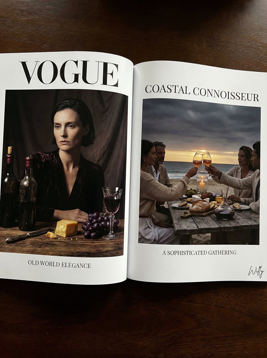 《Vogue》社论荷兰大师静物 生成效果示例