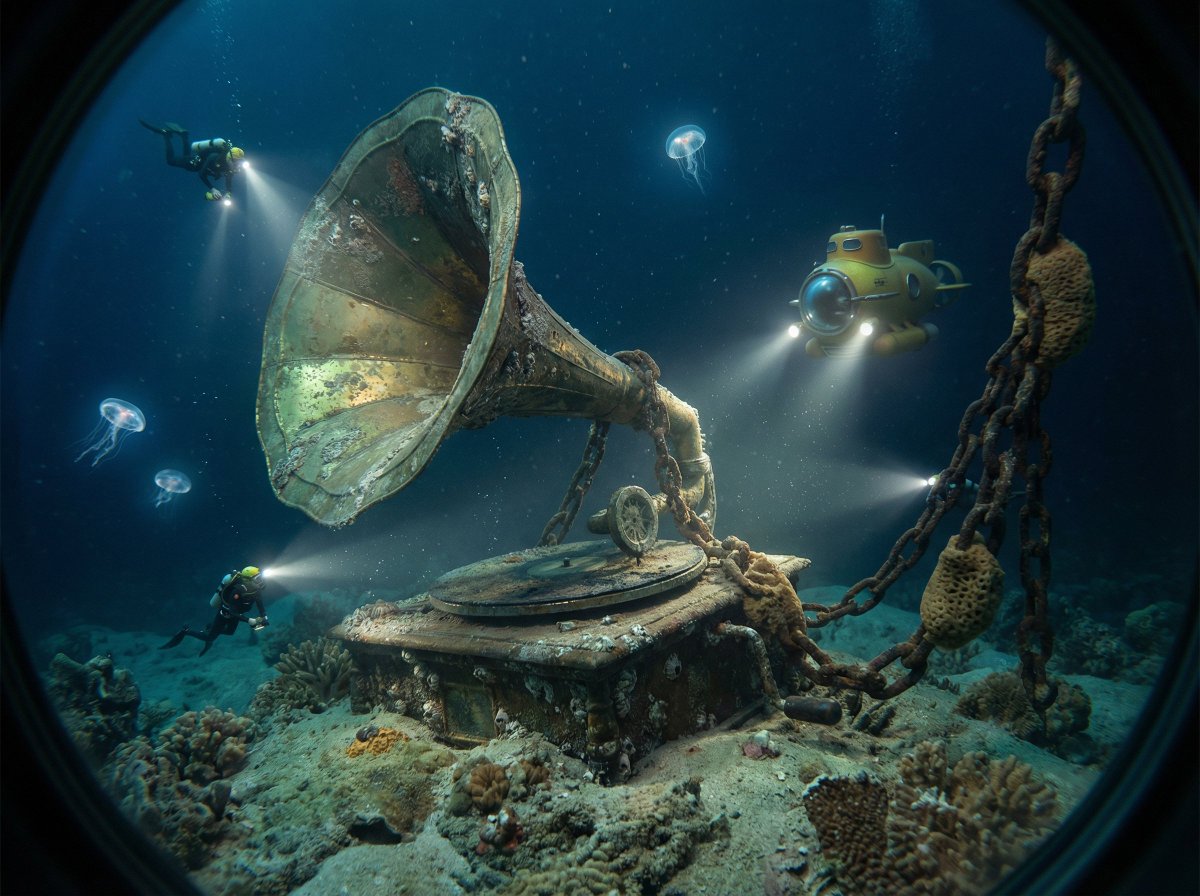 海洋神器发现场景 生成效果示例
