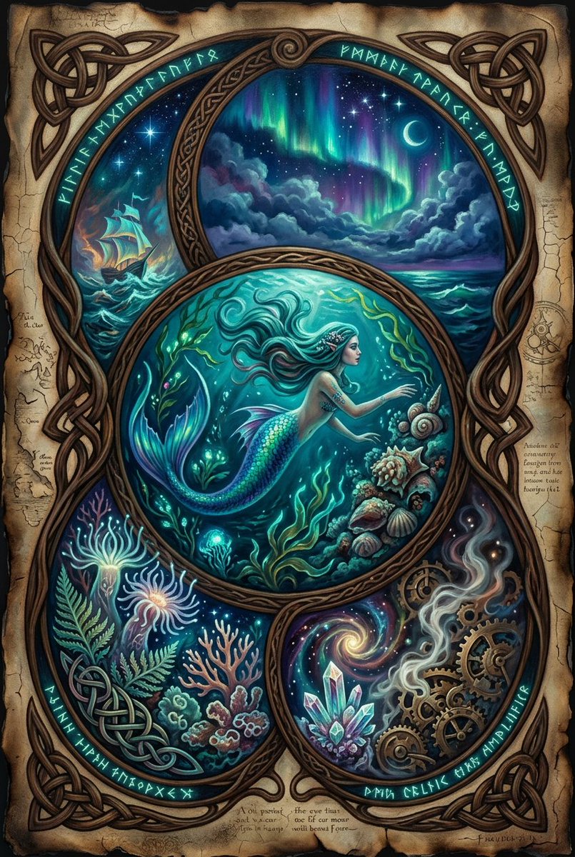 海洋的秘密 水下场景 生成效果示例