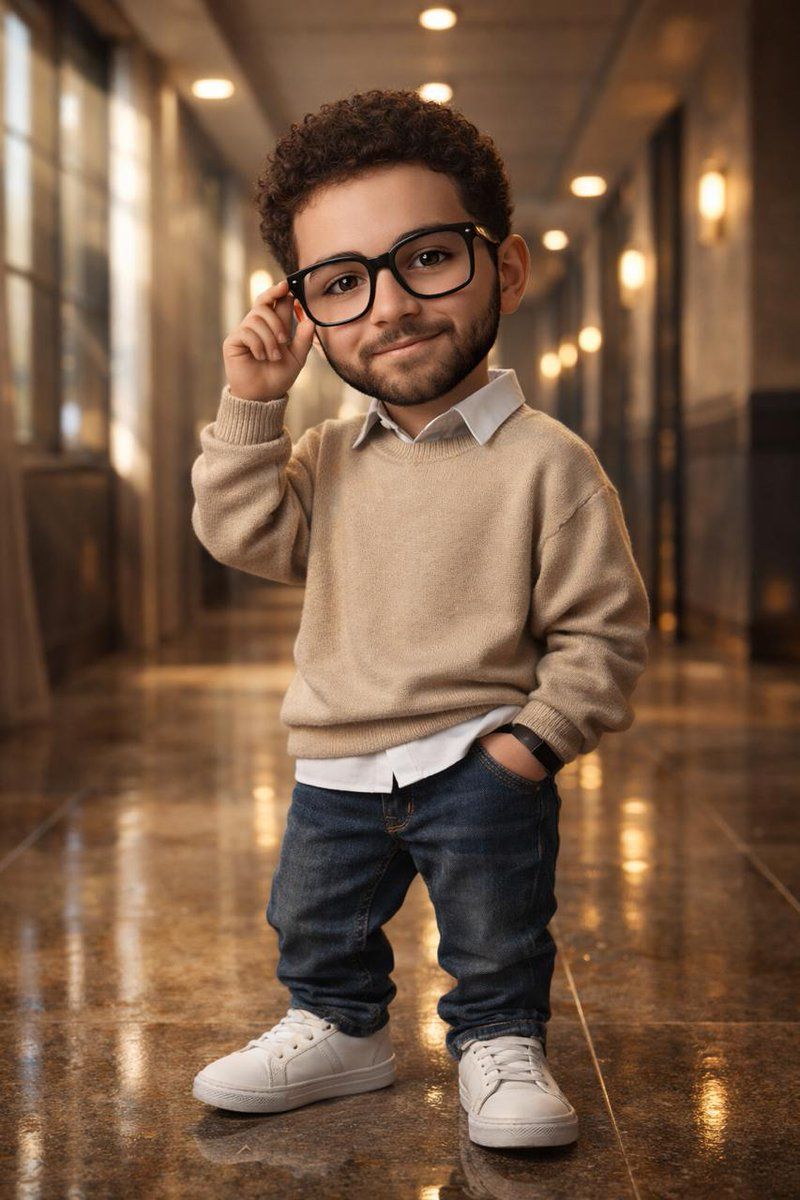 Nano Banana Pro 的 Chibi Loft Portrait JSON 提示 生成效果示例