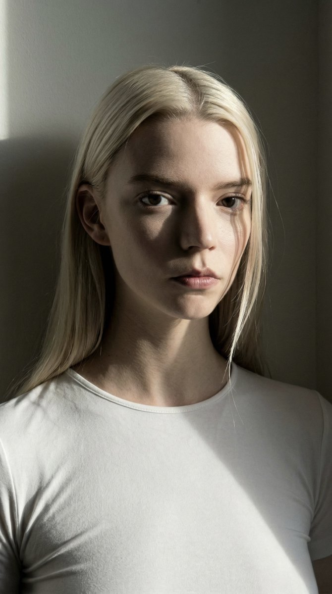 Anya Taylor Joy 灵感来自 iPhone 编辑特写 生成效果示例