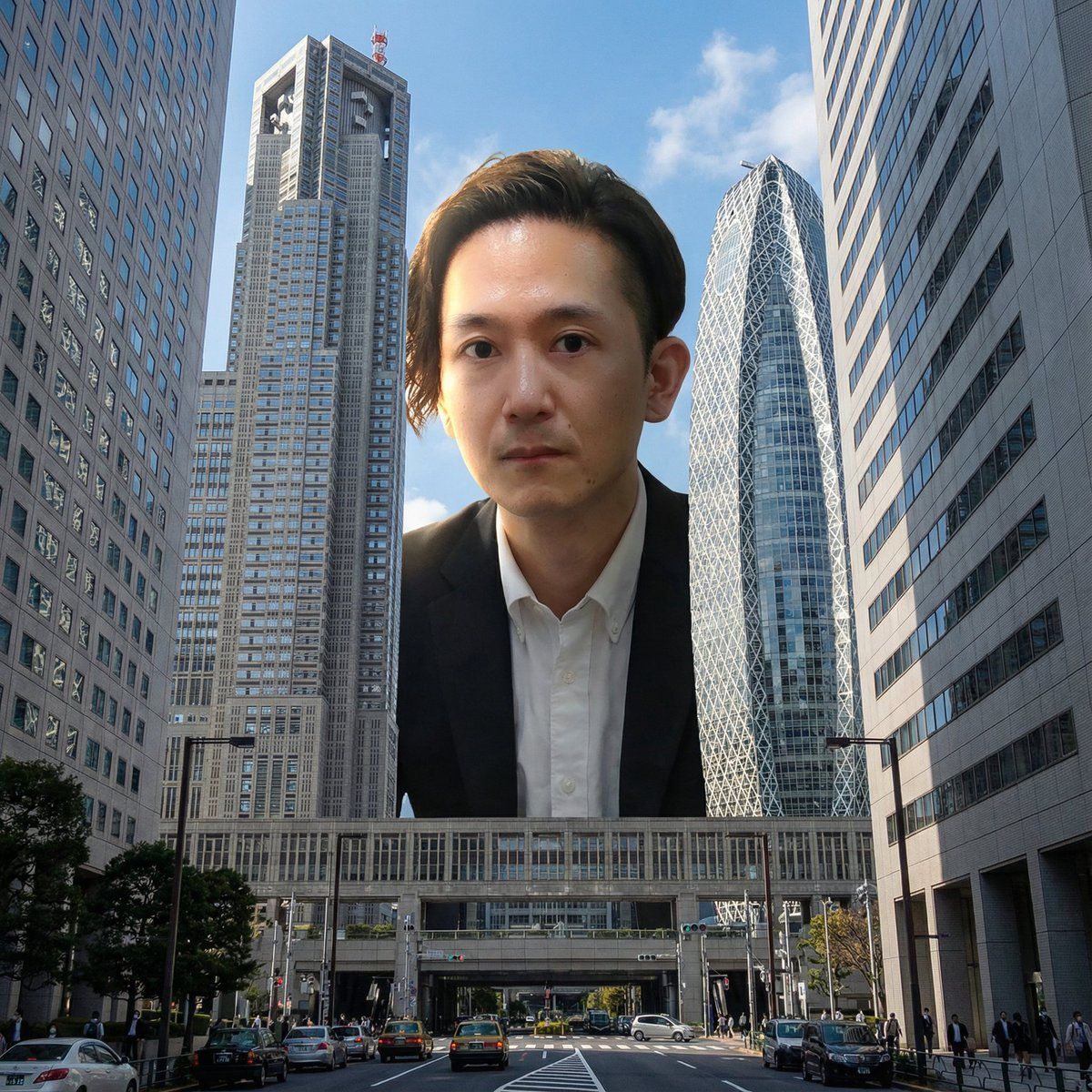 巨人窥视新宿提示 生成效果示例