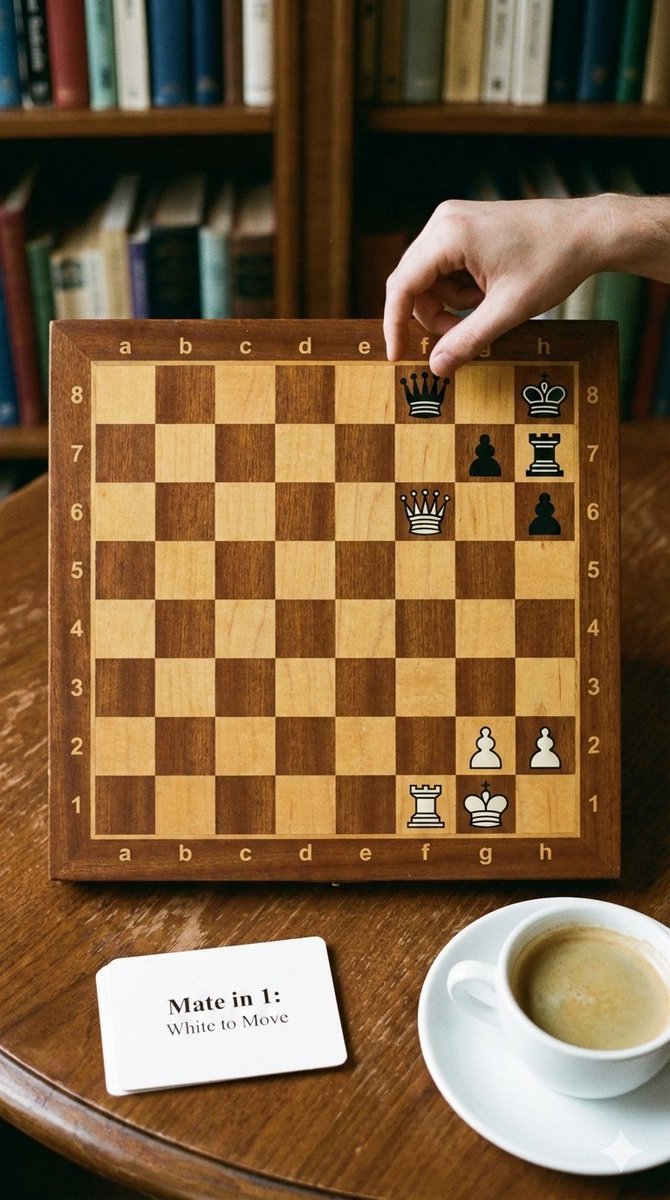 手机友好的一对一国际象棋拼图图像 生成效果示例