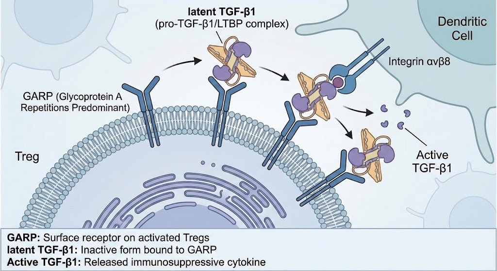 GARP 生物学的 Tregs 插图 生成效果示例