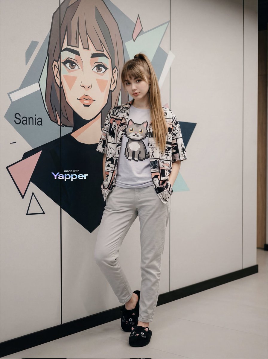 时尚的年轻女子肖像提示 生成效果示例