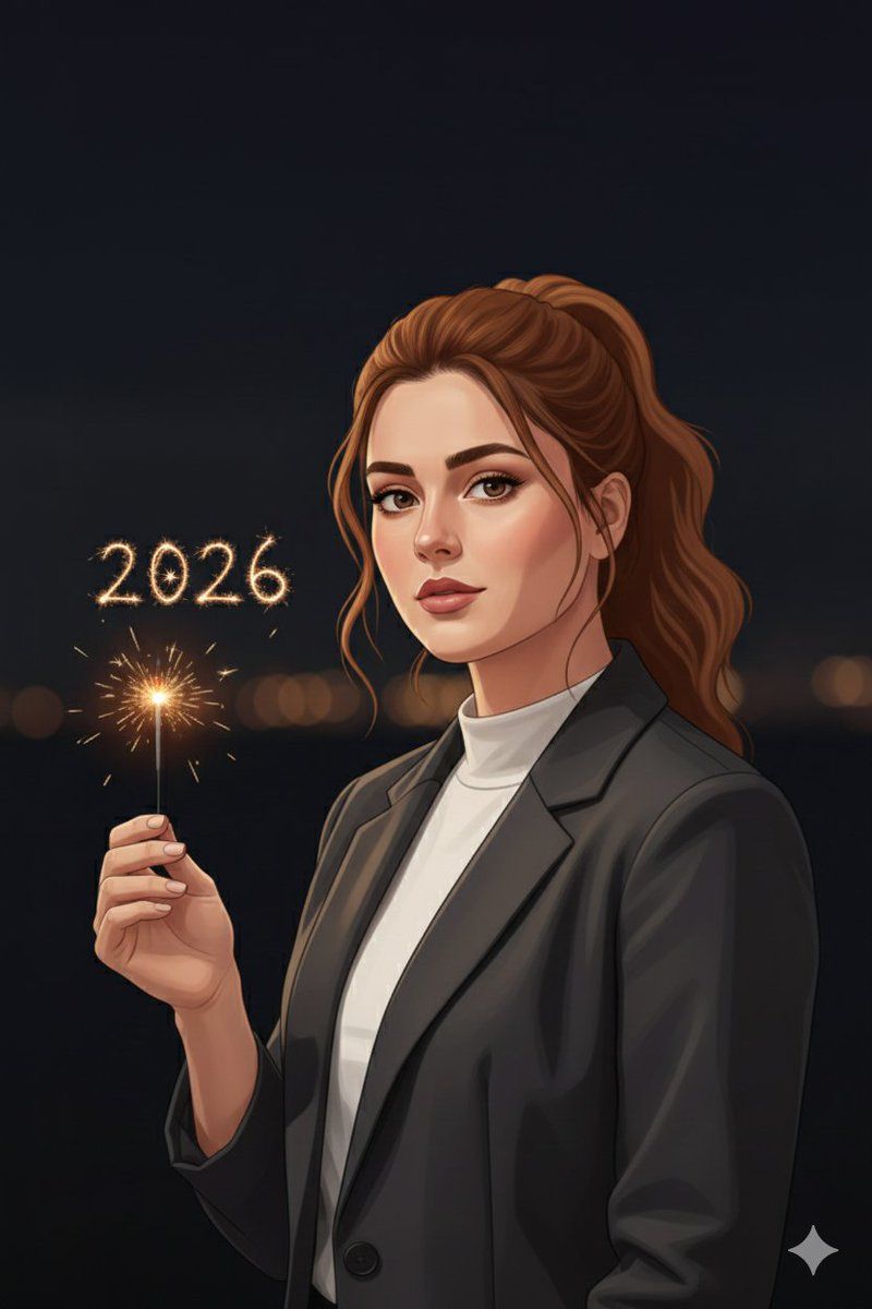 2026 年最小电影新年肖像 生成效果示例