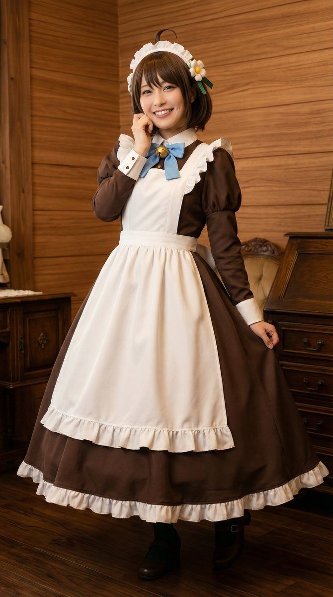 Cosplayer风格的日本女性图像生成提示 生成效果示例