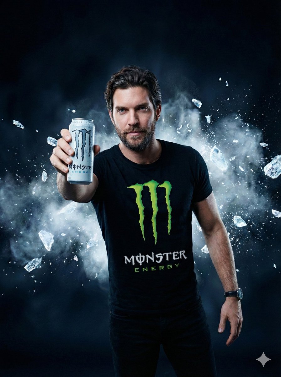 Monster Energy 的超现实商业肖像 生成效果示例