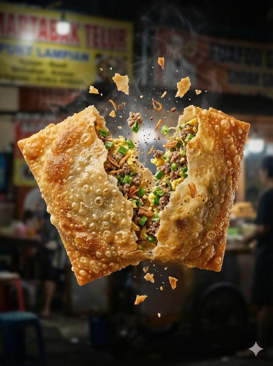 超逼真油炸零食爆炸食物摄影提示（重复） 生成效果示例