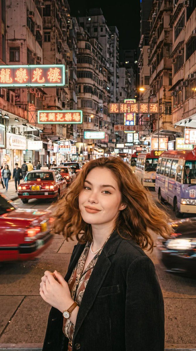 复古港式人像 生成效果示例