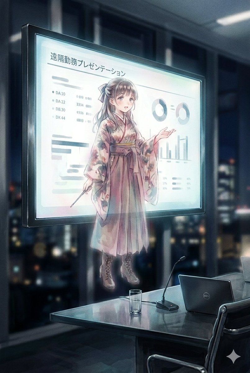 大正浪漫女孩演示修改 生成效果示例