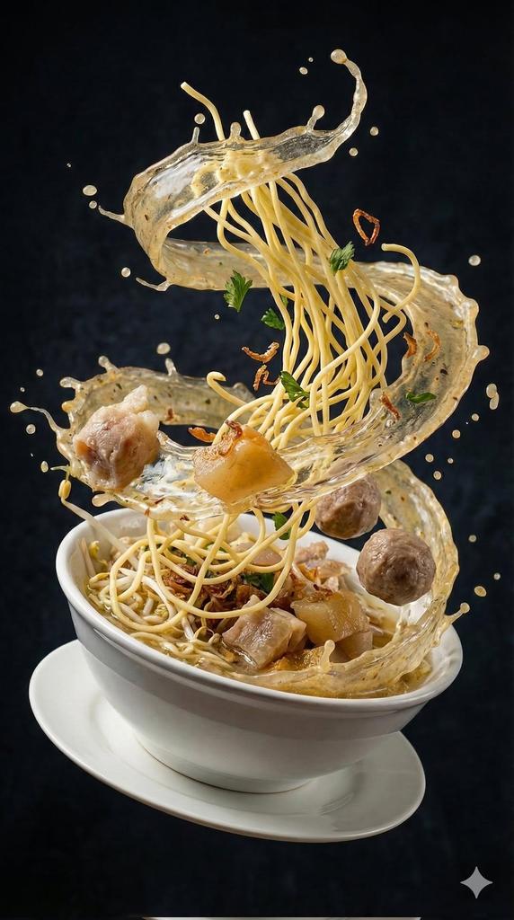 高速电影食物飞溅摄影 生成效果示例