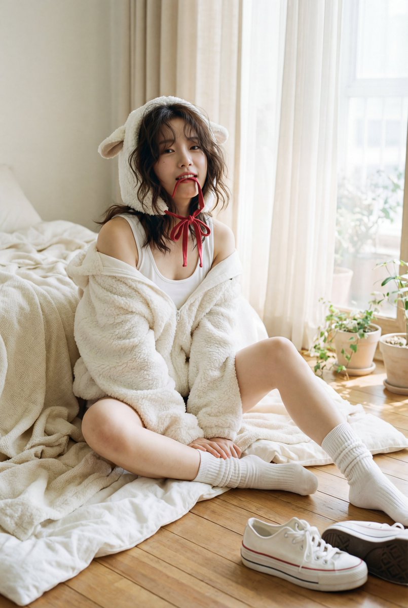 滨田英明风格的怀旧 K-Pop 偶像肖像 生成效果示例
