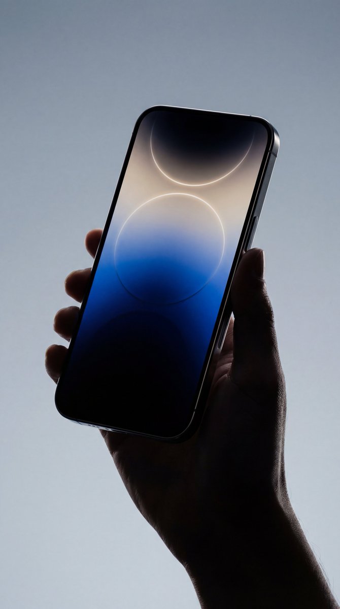 Apple Watch 和 iPhone 17 的微距摄影棚照片生成效果示例