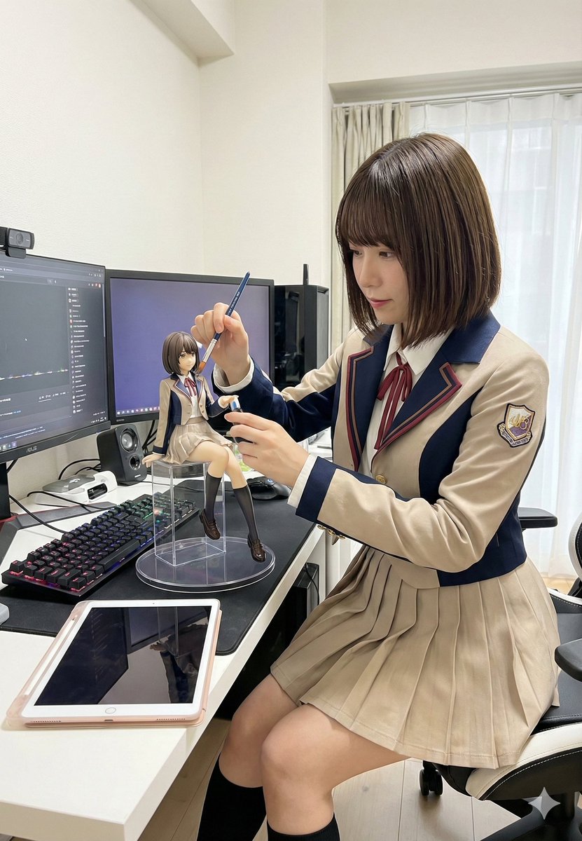 模型清洁迷你 Me 比例人物提示 生成效果示例
