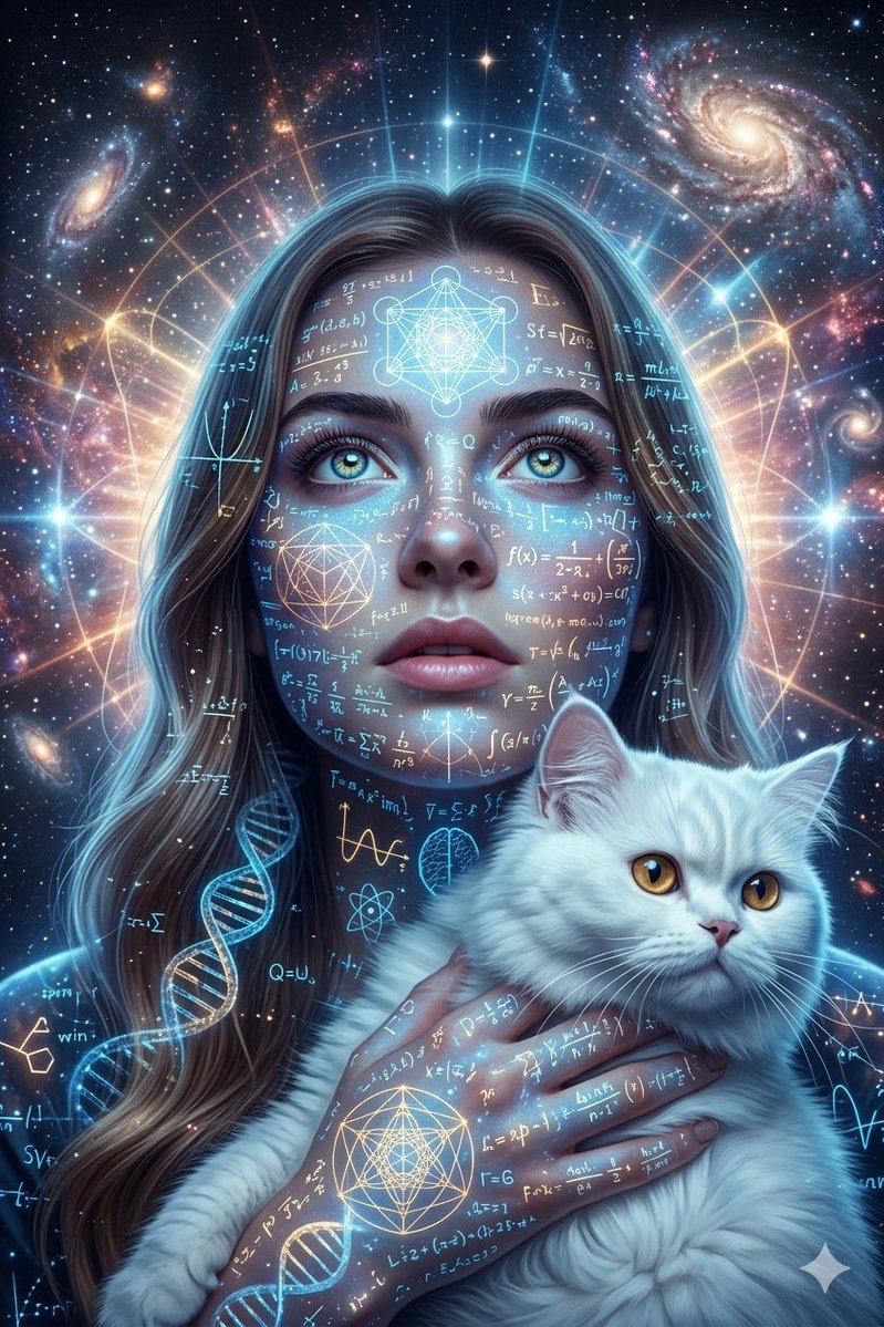 宇宙科学可视化肖像 生成效果示例