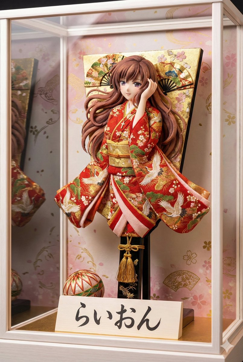 3D Hagoita（日本Battledore）图像生成提示生成效果示例
