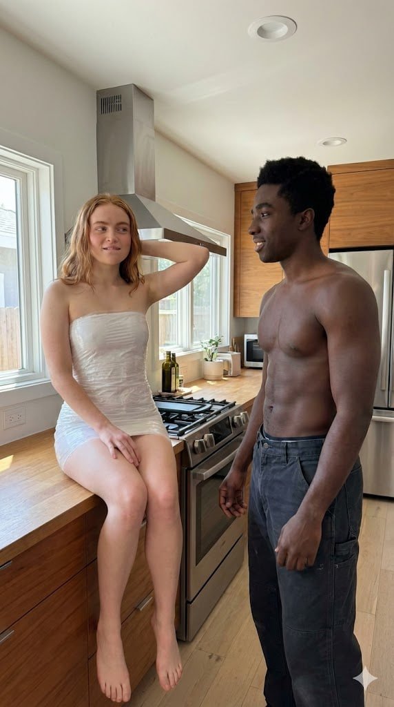Sadie Sink 和 Caleb McLaughlin 情侣提示（暗示） 生成效果示例