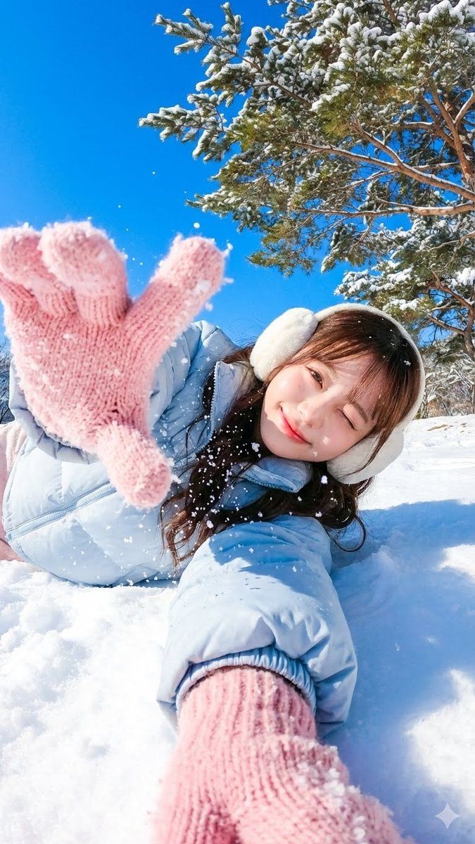 雪中动态第一人称视角照片 生成效果示例