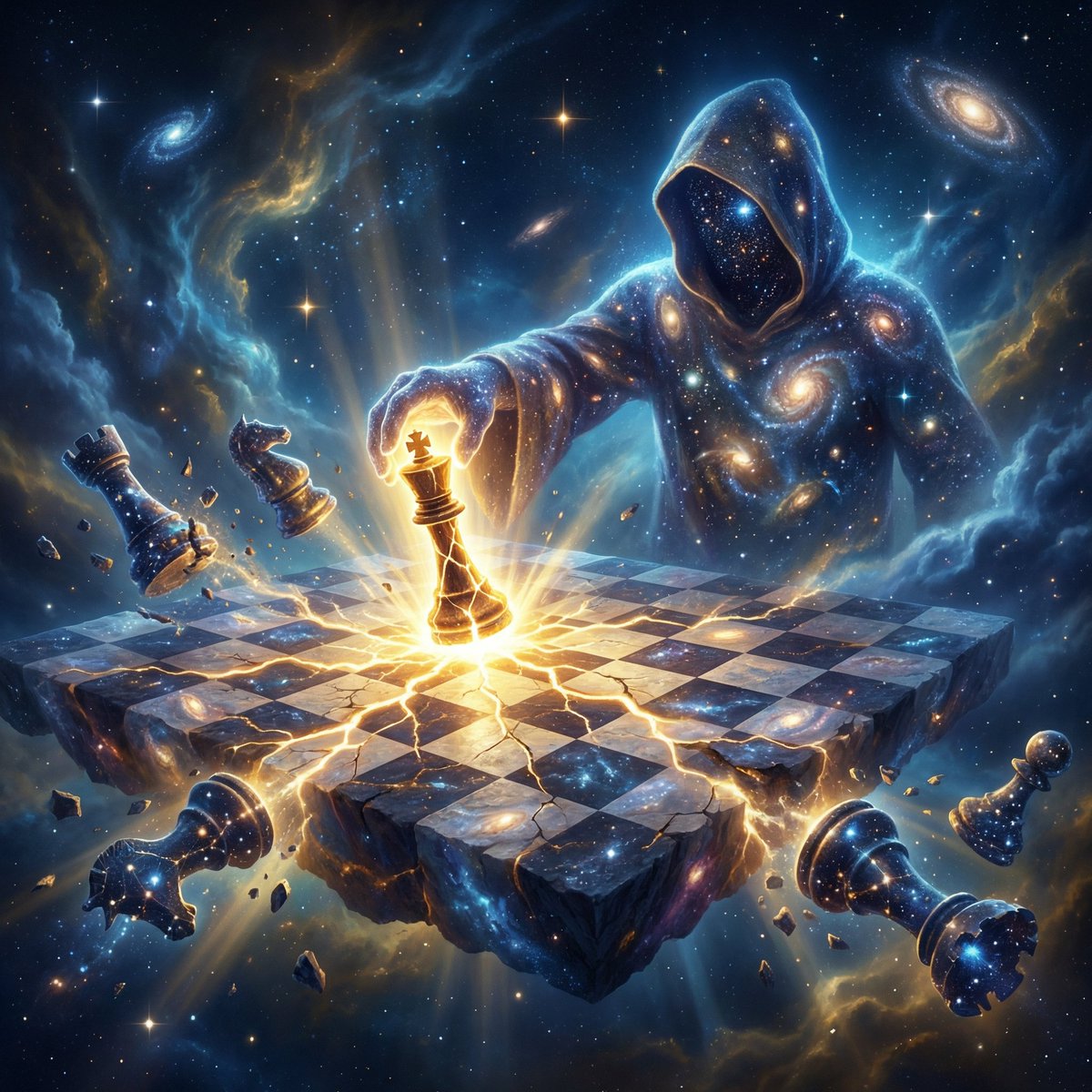 宇宙棋盘将死场景 生成效果示例